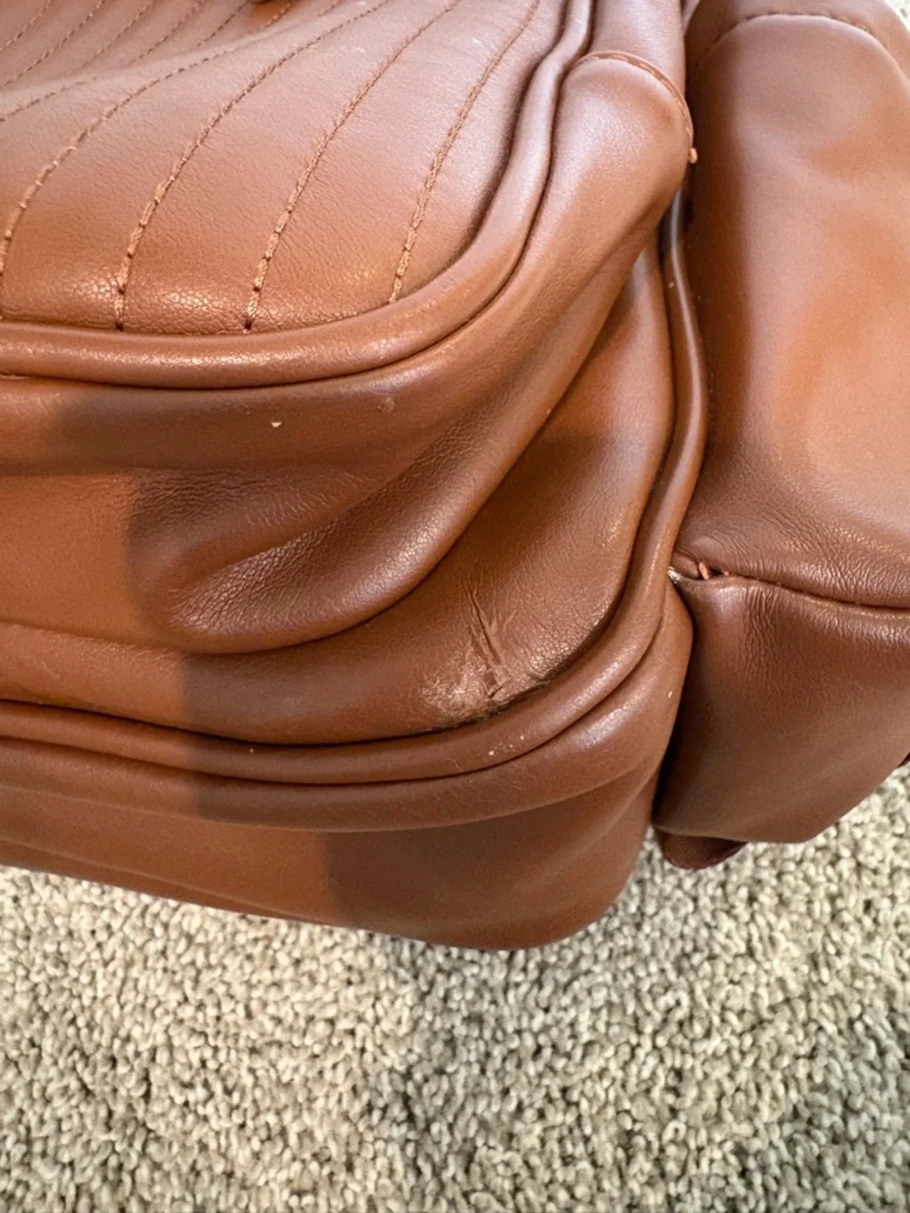 JuJuBe Million Pockets Deluxe Backpack Diaper Bag, Spice